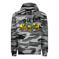 Slate Camo girl mom Premium Hoodie - JahusDesignShop