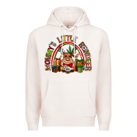 Pale Pink mommys little reindeer christmas Premium Hoodie - CowGirlArtShop
