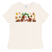 Bone Christmas feeling jolly santa Ladies Tee - Artiststas