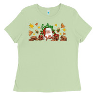 Matcha Christmas feeling jolly santa Ladies Tee - Artiststas