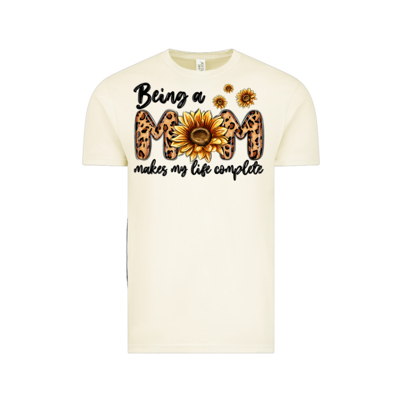 Being A Mom Makes My Life Complete Vintage Tee by MaliasSmallBusiness | Teevron