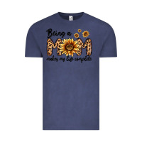 Vintage Denim being a mom makes my life complete Vintage Tee - MaliasSmallBusiness
