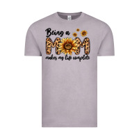 Vintage Zinc being a mom makes my life complete Vintage Tee - MaliasSmallBusiness