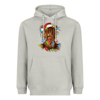 Moon Dust christmas heifer cow gnome Heavyweight Hoodie - CowGirlArtShop