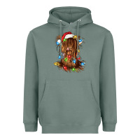Christmas Heifer Cow Gnome Heavyweight Hoodie | Teevron