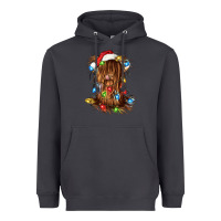 Smoke christmas heifer cow gnome Heavyweight Hoodie - CowGirlArtShop