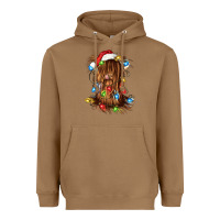 Toasted Coconut christmas heifer cow gnome Heavyweight Hoodie - CowGirlArtShop