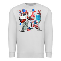 Dove Grey american wine Premium Sweatshirt - CowGirlArtShop