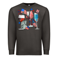 Smoke american wine Premium Sweatshirt - CowGirlArtShop