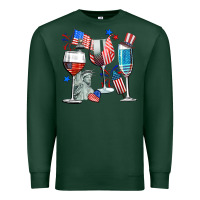 Sports Green american wine Premium Sweatshirt - CowGirlArtShop