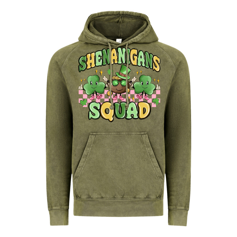 Shenanigans Squad Vintage Hoodie by MaliasSmallBusiness | Teevron