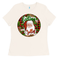 Bone Christmas feeling jolly santa Ladies Tee - Artiststas