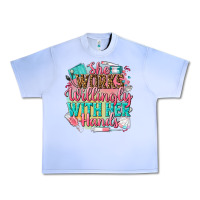Grape Ice she works willingly with her hands Urban Heavy Tee - NancyCooperArtShop