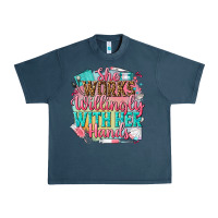 Midnight Navy she works willingly with her hands Urban Heavy Tee - NancyCooperArtShop