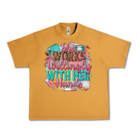 Peanut Butter she works willingly with her hands Urban Heavy Tee - NancyCooperArtShop
