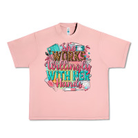 Salmon she works willingly with her hands Urban Heavy Tee - NancyCooperArtShop
