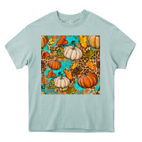 Arona fall pumpkin seamless pattern Heavy Core Tee - BundleAndBundleShop