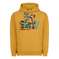Pigment Peanut Butter Be Salty Urban Hoodie - FaDigitalArtStudio