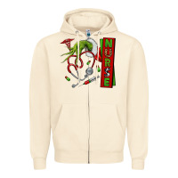 Sandshell Christmas Character Zipper Hoodie - NancyCooperArtShop