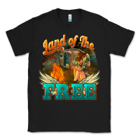 Black land of the free Classic Tee - NancyCooperArtShop