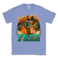 Colony Blue land of the free Classic Tee - NancyCooperArtShop