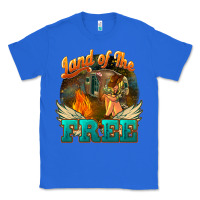 True Royal land of the free Classic Tee - NancyCooperArtShop
