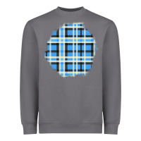 Storm Winter Tartan Patch Heavyweight Sweatshirt - BundleAndBundleShop