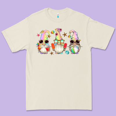 Summer Gnomes Premium Tee Designed By Artiststas