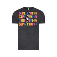 Vintage Black girl mama lightning bolt Vintage Tee - MaliasSmallBusiness