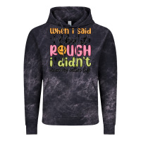 Cloud Black when i said i liked it rough i didn't mean my enti Vintage Hoodie - MaliasSmallBusiness