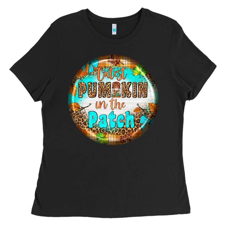 Cutest Pumpkin İn The Patch Ladies Tee by BundleAndBundleShop | Teevron