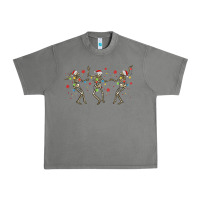 Tornado dancing skeleton christmas Urban Heavy Tee - MaliasSmallBusiness
