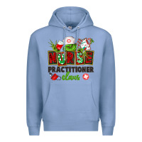 Colony Blue nurse practitioner claus Premium Hoodie - CowGirlArtShop