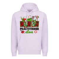 Lilac nurse practitioner claus Premium Hoodie - CowGirlArtShop