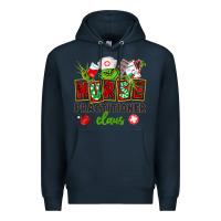 Navy nurse practitioner claus Premium Hoodie - CowGirlArtShop