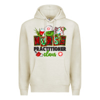 Oatmeal Heather nurse practitioner claus Premium Hoodie - CowGirlArtShop
