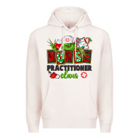 Pale Pink nurse practitioner claus Premium Hoodie - CowGirlArtShop