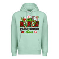 Seafoam nurse practitioner claus Premium Hoodie - CowGirlArtShop