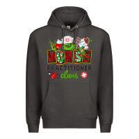 Smoke nurse practitioner claus Premium Hoodie - CowGirlArtShop
