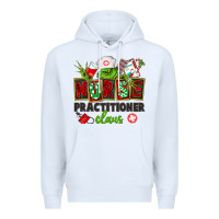 White nurse practitioner claus Premium Hoodie - CowGirlArtShop