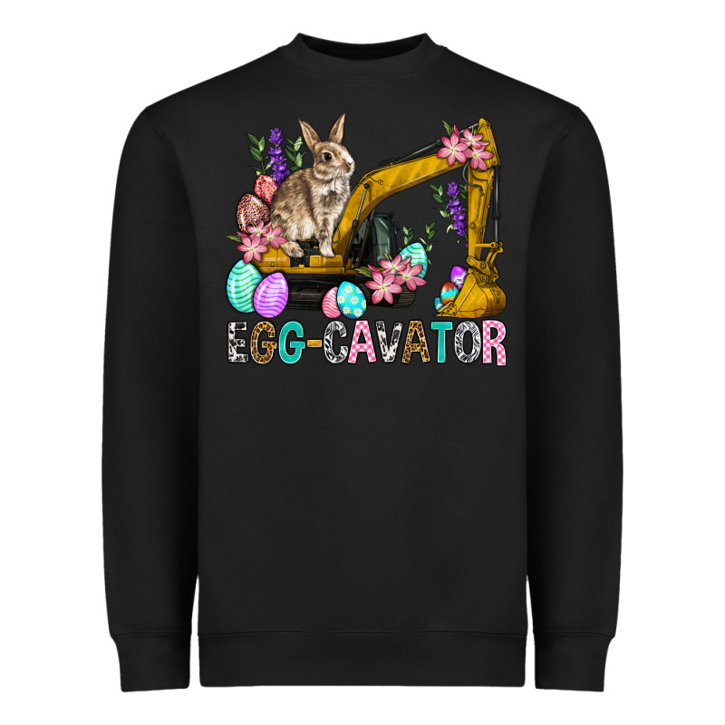 Egg Cavator Easter Heavyweight Sweatshirt by BundleAndBundleShop | Teevron