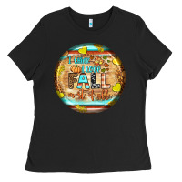 Black i think i love fall most of all Ladies Tee - BundleAndBundleShop