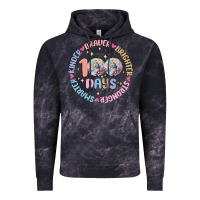 Cloud Black 100 days of school Vintage Hoodie - MaliasSmallBusiness