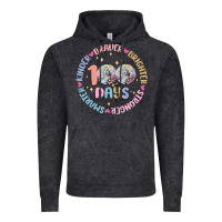 Vintage Black 100 days of school Vintage Hoodie - MaliasSmallBusiness