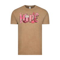 Vintage Coffee breast cancer awareness hope Vintage Tee - MaliasSmallBusiness