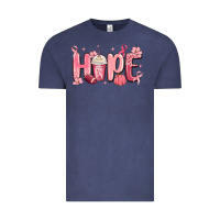 Vintage Denim breast cancer awareness hope Vintage Tee - MaliasSmallBusiness