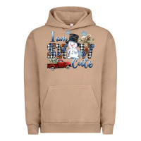 Pigment Burro I am Snow Cute Urban Hoodie - FaDigitalArtStudio