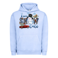 Pigment Grape Ice I am Snow Cute Urban Hoodie - FaDigitalArtStudio