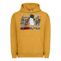 Pigment Peanut Butter I am Snow Cute Urban Hoodie - FaDigitalArtStudio