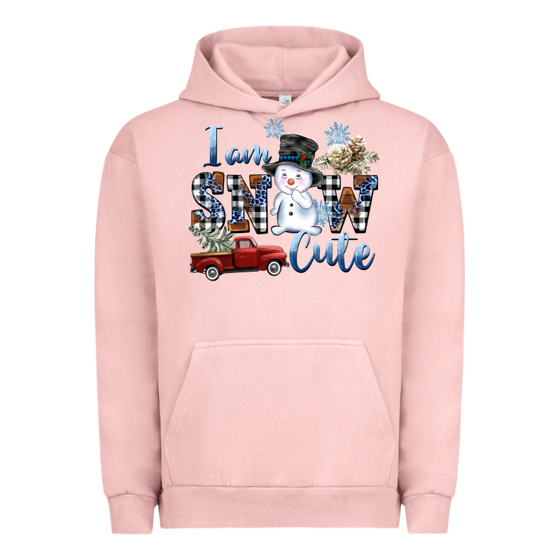 I Am Snow Cute Urban Hoodie by FaDigitalArtStudio | Teevron
